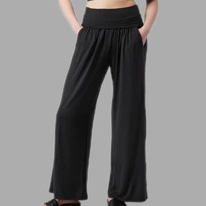 Athleta Studio Wide Leg Pant Size S/T